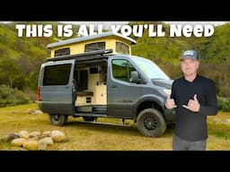 INSANE 3-in-1 Van is Your Camper, Truck & Passenger Vehicle