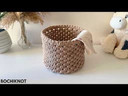 Macrame Basket Tutorial: Why Tension Matters (And How to Get It Right!)