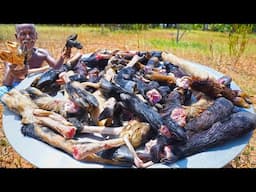 GOAT LEG PAYA:TRADITIONAL VILLAGE RECIPE |கிராமத்து சுவையில் ஆட்டுகால் பாயா | Village Grandpa Show
