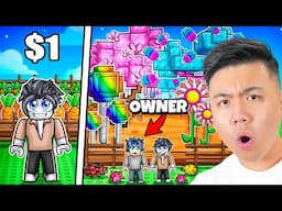 I Let The OWNER Control My Garden in Grow a Garden!