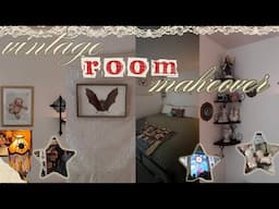 REVAMPING MY BEDROOM. decorating my new house pt 1. (ALL SECOND HAND DECOR)