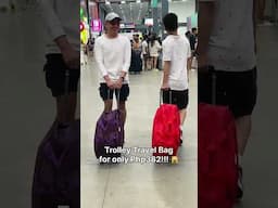 Trolley travel bag for only 382 pesos!