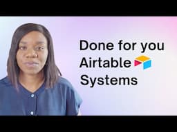 Let me build you a done for you 6 figure Airtable Systems to manage your coaching business