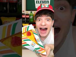 I Got Hungry at My Job.. 🤤 🍕 (7/11 Snacks ASMR)