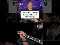 Tab Benoit "Bayou Boogie" Rhythm Technique #bluesguitar #guitarlesson #tabbenoit