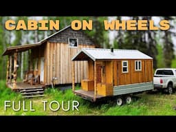 FULL TOUR | Recent Improvements | TOTAL COST  + BIG Announcement...A Cabin on Wheels