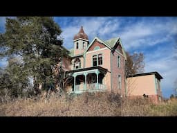 The Totally Breathtaking Abandoned Principals Mansion Down South Left Frozen in Time *Built 1902