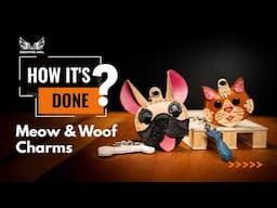 Meow & woof charms DIY