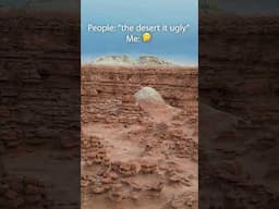 The desert is far from ugly.. Especially Goblin Valley State Park. #hiking #nationalpark #utah