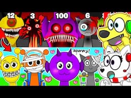 Sprunki but they SURVIVED ALL PHASES! (Everyone is Alive)