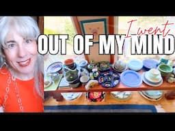 Shopping a Million-Dollar ART COLLECTORS Estate Sale PLUS Thrift with me at the Red, White & Blue!