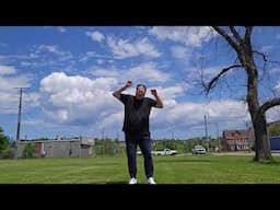 The Guy Dancing then Raining Oranges