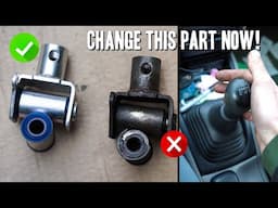 How to FIX a Loose Shifter on your Subaru 🔧 (No More Shifter Slop for 30$)