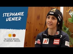 Stephanie Venier - Saalbach 2025 - SG Gold Medal, TC Bronze Medal | FIS Alpine