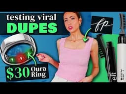 I Bought all the VIRAL DUPES... which ones are ACTUALLY worth buying?
