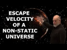 Does the universe have an escape velocity?