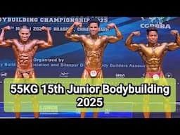 55Kg  15th Junior Bodybuilding Championship #bodybuildingcompetition