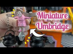 DIY Professor Umbridge On Unicycle In Miniature for Weazley's Wizard Wheezes Cart Harry Potter Mini