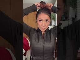 The struggle of 3 day hair #hairstyle #hairtutorial #dailyhair #hathairstyle #hair
