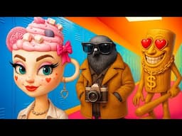 Ballerina Cappuccina Glow Up in Jail! Italian Brainrot Makeover!