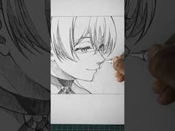 How to draw Ubel Side Profile ✏️ #howtodraw #creativeart #メイキング