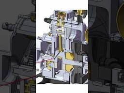 Desktop working petrol genset 50's diesel prototype OKMO 185 model engineering 2025