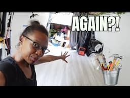 2 FLOORS IN 2 MONTHS 💀| Van Floor Makeover 2.0