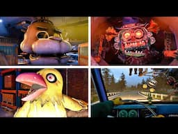 FNAF Secret of The Mimic - All Jumpscares + Scary Moments (4K 60FPS)