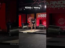 1026lb / 466kg deadlift and a event win 🥇