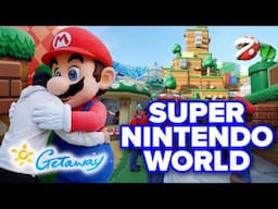 Jason Dundas visits Super Nintendo World in California | Getaway