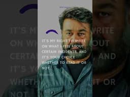 True People | Mohanlal   #life #motivation #shorts #malayalam #mohanlal #empuran