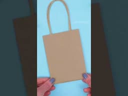DIY Gift Bag Idea - Mother's Day Gifts 💖 #diy #mothersday #gift #shorts #youtubeshorts