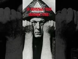 AI Reveals the True Demonic Face of Aleister Crowley #AI #ArtificialIntelligence y