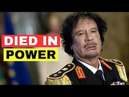 10 African Dictator Presidents Who Died in Power
