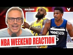 NBA Playoff Reaction: Timberwolves stun Lakers, Knicks-Pistons thriller | Colin Cowherd Podcast
