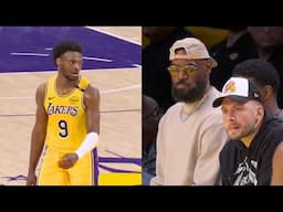 Bronny James LEADS Scoring In Front of LeBron and Luka!! 🔥 l Lakers vs Bucks