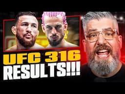 UFC 316 Watachalong & Post-Fight Show | UFC PPV | UFC 316 RESULTS | LUKE THOMAS Live