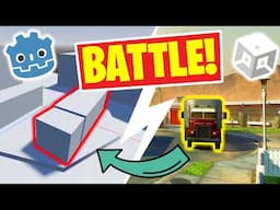 2 Noob Devs in a Block Out Race │ Godot vs Unity │ Game Dev Battle
