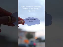 LOOK AT THIS CLOUD!
