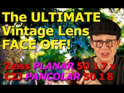 This Test DESTROYED One Iconic Lens! Zeiss Planar v CZJ Pancolar!