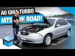 Turbo AU Fairmont Ghia Hits the Road! Ford Falcon Intech VCT Turbo powered by Haltech + Pulsar Turbo