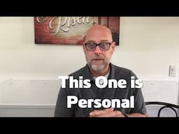 Personal Reasons for Less Content