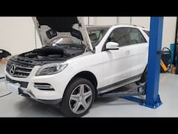 ML 400 2015 with 171k km check up (part 1)