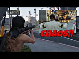 The Chaos Everytime Chang Gang Gets Raided | NoPixel | GTA RP | CG