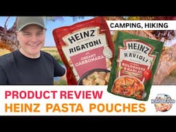 Heinz Pasta Pouch Review / Quick Camp Meal / Affordable Camping / Camping Australia