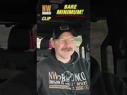 Minimum Needed to Overland Remote Central Oregon #shorts