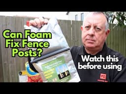 Testing Fence Post Foam - Shocking Results