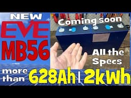 New EVE MB56 Cell: huge energy capacity, but bigger and heavier. Still good for DIY?