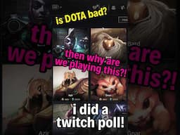 The ultimate poll: League of Legends or DOTA 2?!