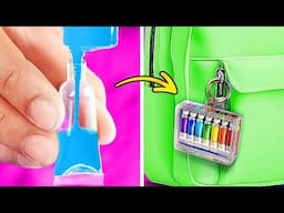 DIVERTENTI LAVORI CREATIVI ARCOBALENO || Trucco e Consigli di Disegno da 123 GO! SCHOOL